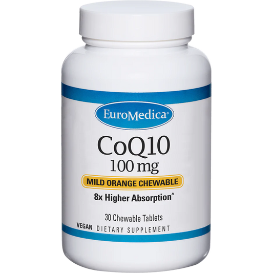 EuroMedica CoQ10 100mg Mild Orange 