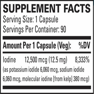 Tri Iodine 12.5 mg EuroMedica