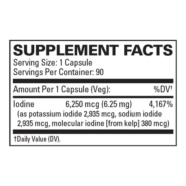 Tri Iodine 6.25 mg EuroMedica