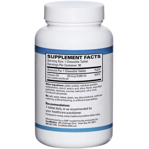 Vitamin D3 5,000IU Mixed Berry EuroMedica