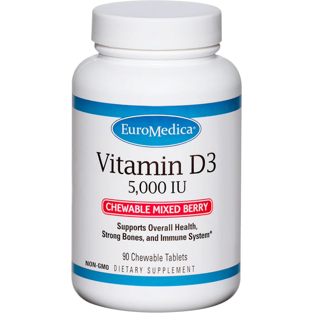 Vitamin D3 5,000IU Mixed Berry EuroMedica