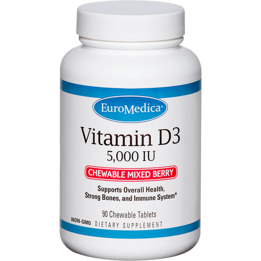 Vitamin D3 5,000IU Mixed Berry EuroMedica