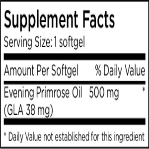 Evening-Primrose-Oil-500-mg-Metabolic-Maintenance