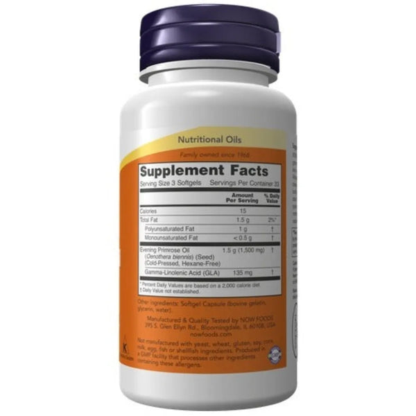 Evening Primrose Oil 500 mg NOW