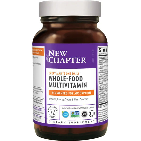 New Chapter Every Man's One Daily multivitamin