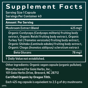 Everyday Mushrooms Gaia Herbs
