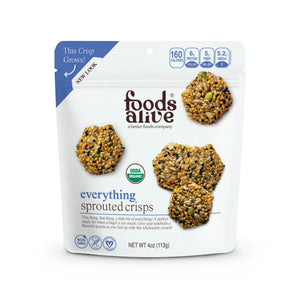 Everything Sprouted Crisps Organic Foods Alive
