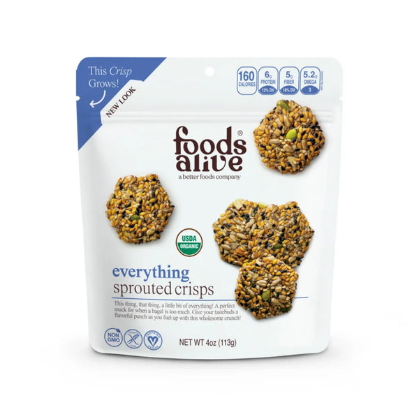 Everything Sprouted Crisps Organic Foods Alive
