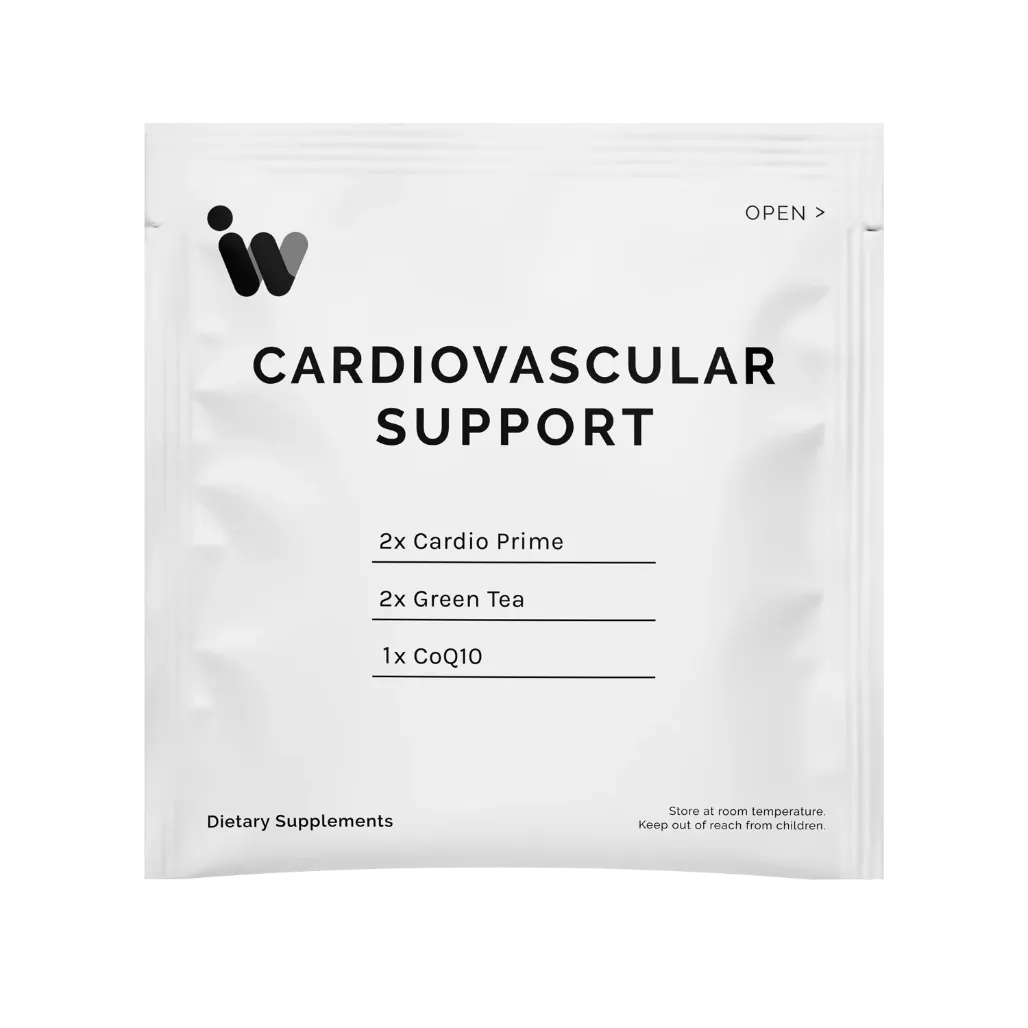  Infiniwell ExactPax Cardiovascular Support - 2x Cardio Prime, 2x Green Tea, 1x CoQ10