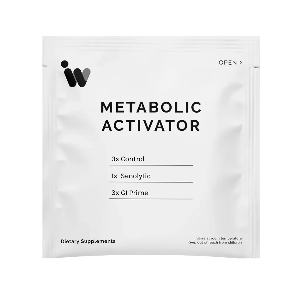 Infiniwell ExactPax Metabolic Activator Dietary Supplement Facts