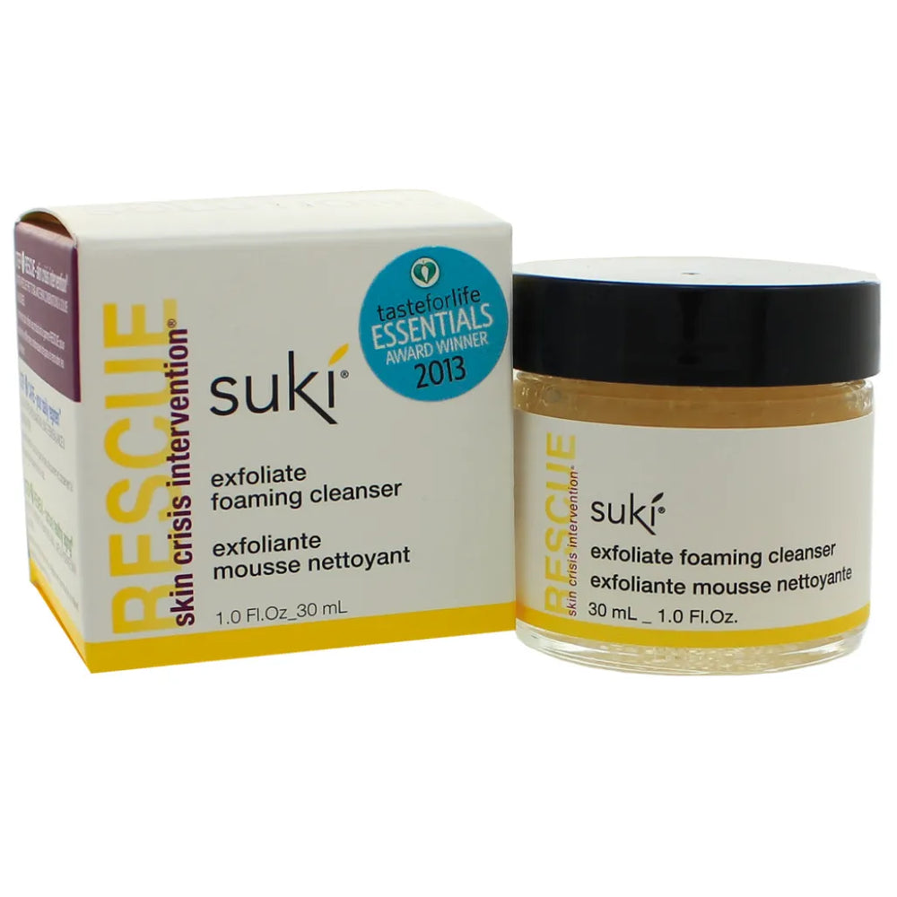 Exfoliate foaming cleanser - 120 ML | Suki Skincare | Natural Face Cleanser