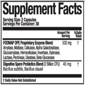 FODMAP DPE Arthur Andrew Medical  Inc