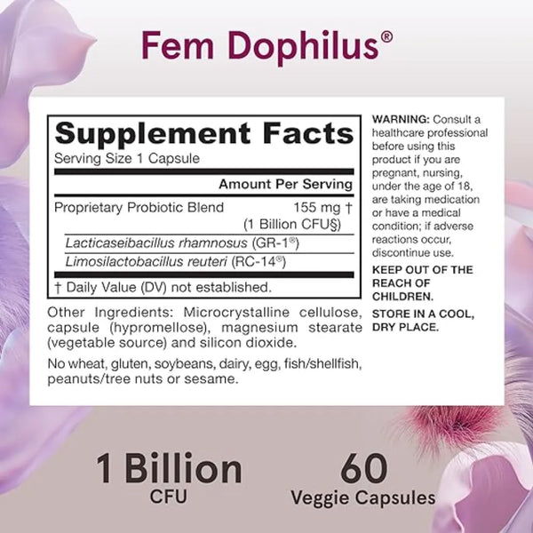 Fem-Dophilus Shelf Sta 1 Bil by Jarrow Formulas at Nutriessential.com