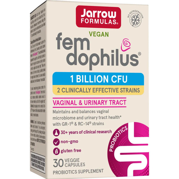 Fem-Dophilus shelf stable 1 Billion Organisiums Jarrow Formulas