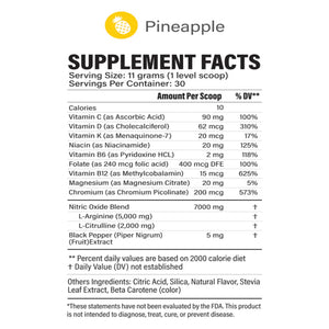 Circulation Pineapple by Fenix Nutrition at Nutriessential.com