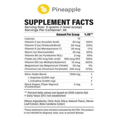 Circulation Pineapple by Fenix Nutrition at Nutriessential.com