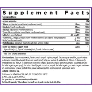 Fermented Vitamin B Complex
New Chapter