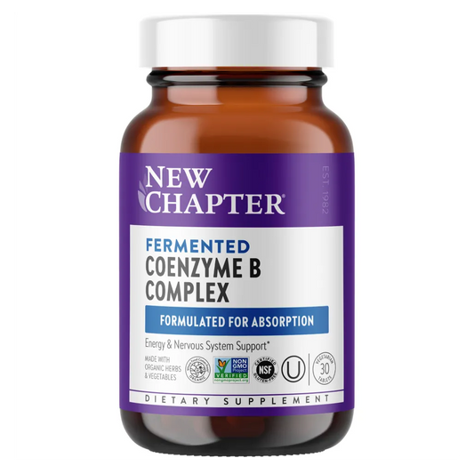 New Chapter Fermented Vitamin B Complex - Supports immune system and occassional stress