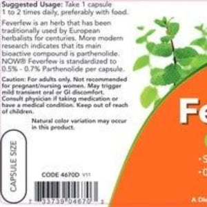 Feverfew NOW