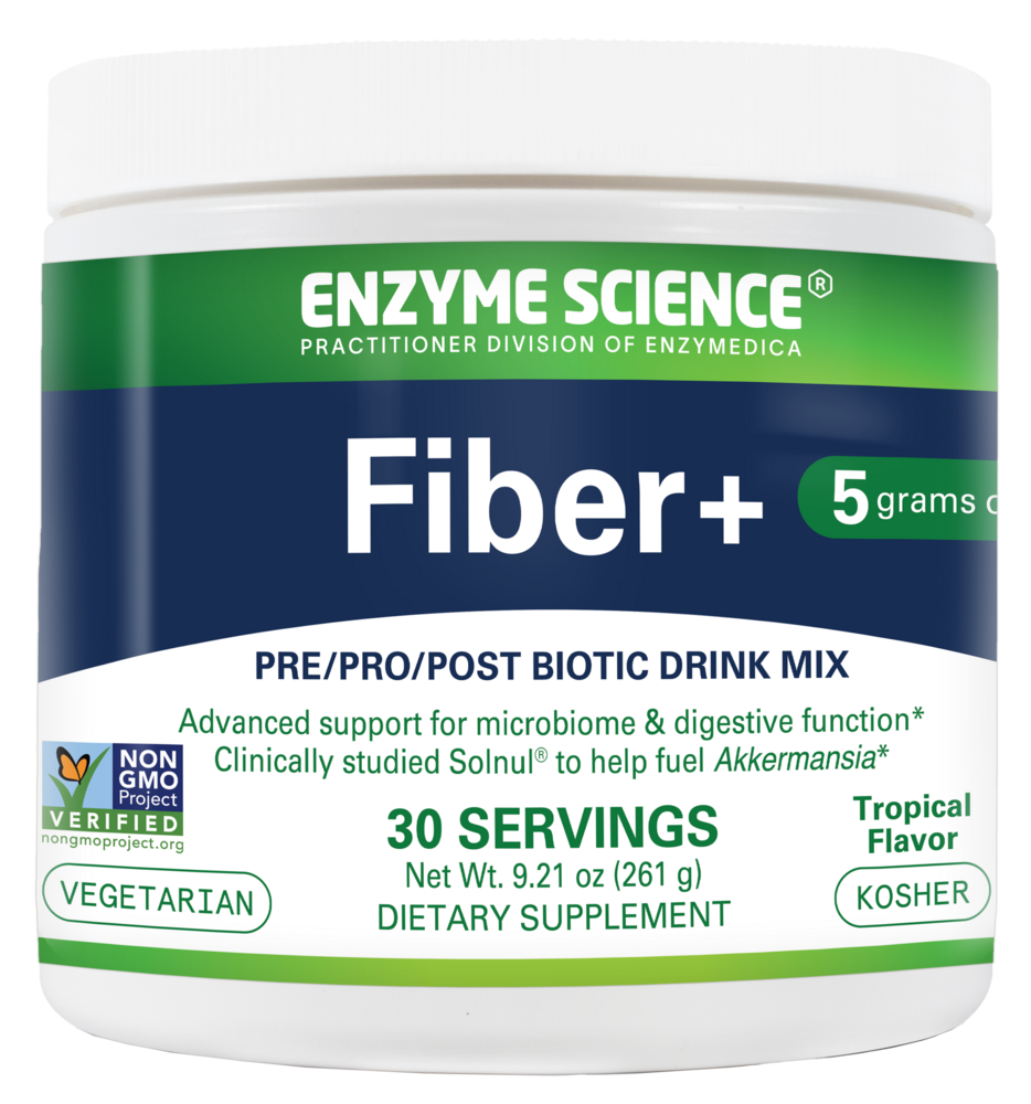 Fiber+ PreProPost Biotic Drink Mix, Tropical Flavor