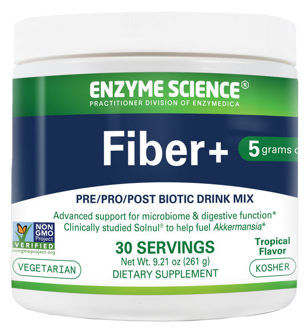 Fiber+ PreProPost Biotic Drink Mix, Tropical Flavor