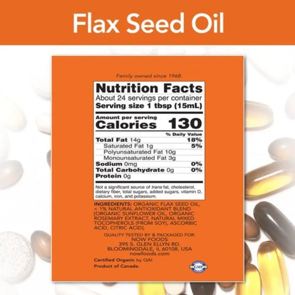 Flax Seed Oil NOW