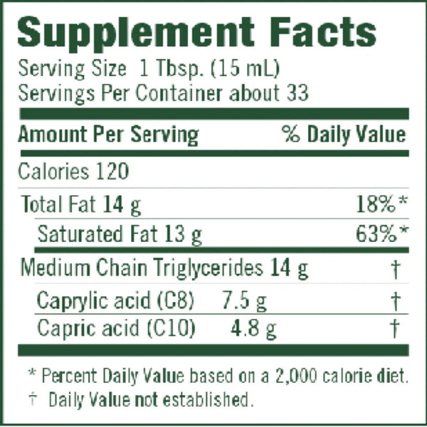 Certified Organic MCT Oil Nutriessential.com