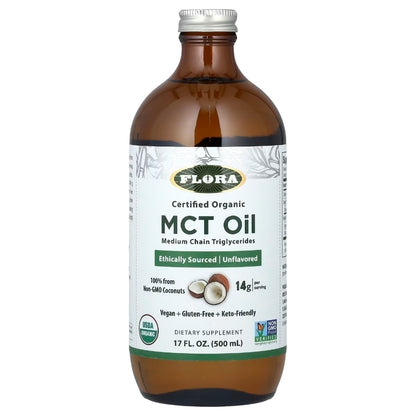 Certified Organic MCT Oil Nutriessential.com