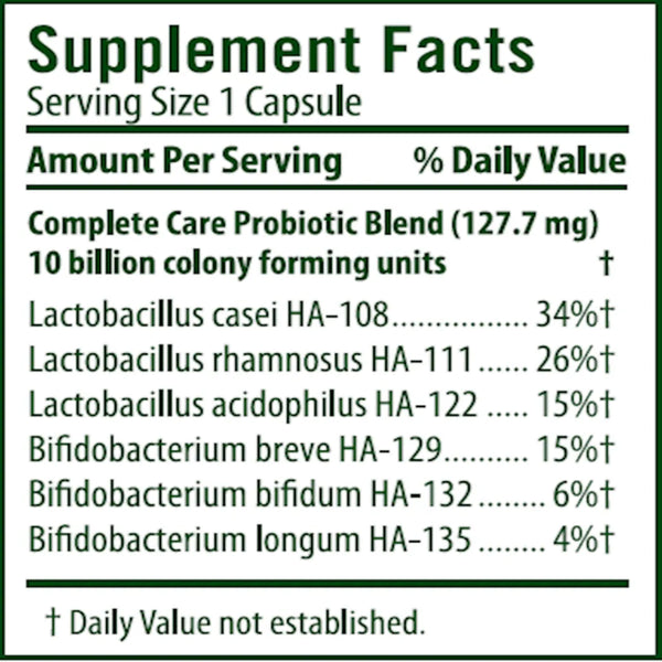 Complete Care Probiotic Flora