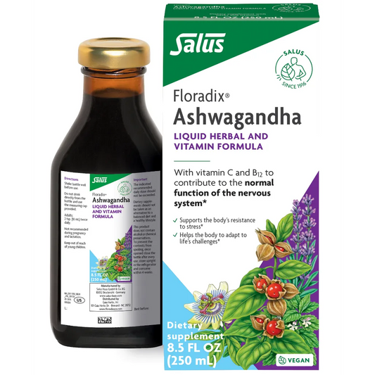 Floradix Ashwagandha Liquid 8.5 fl oz Salus