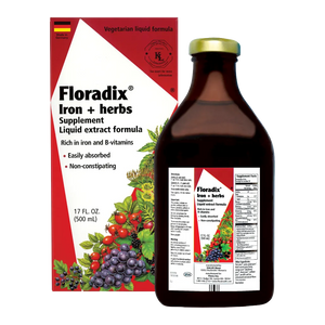 Floradix Iron + Herbs Liquid Iron and Vitamin