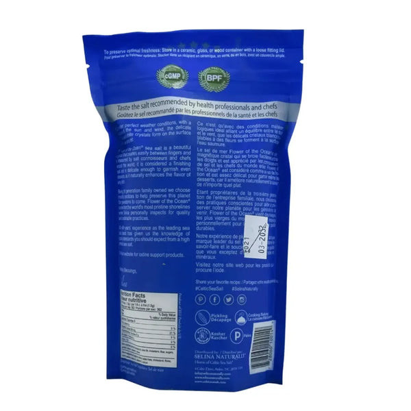Flower of the Ocean Celtic Sea Salt Celtic Sea Salt