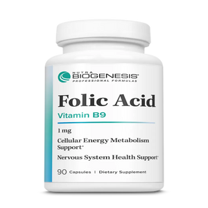 Folic Acid - B9 - 1mg Nutra BioGenesis