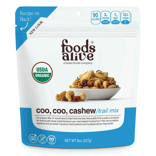 Food Alive Coo coo cashew trail mix 8 serv