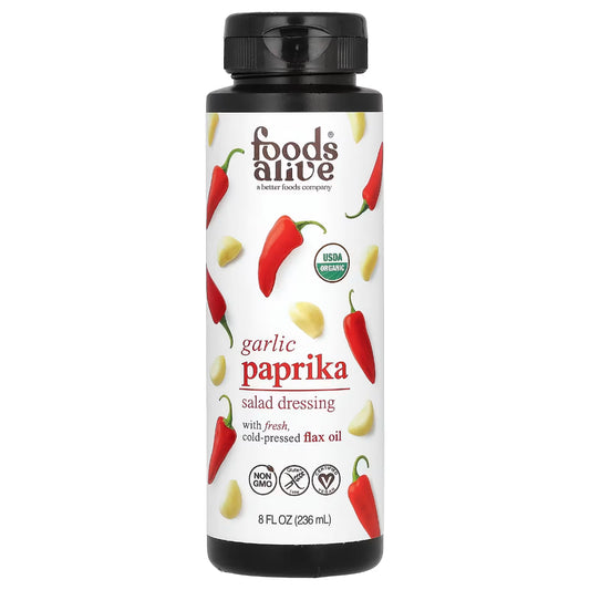 Garlic Paprika Superfood Dressing Foods Alive