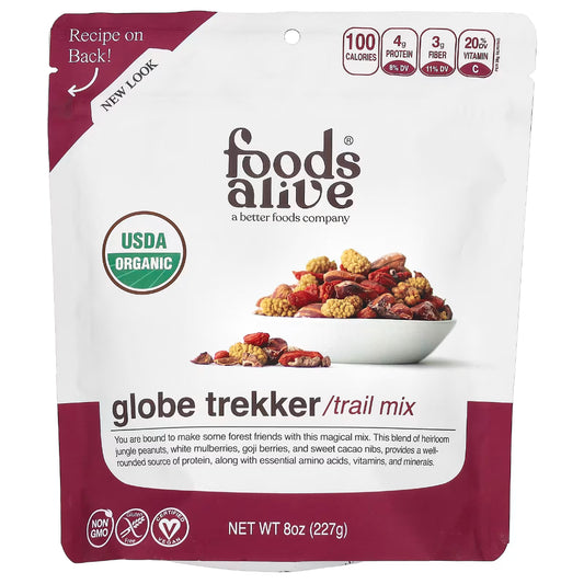 Globe Trekker Trail Mix by Foods Alive at Nutriessential.com