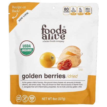 Golden Berries by Foods Alive at Nutriessential.com