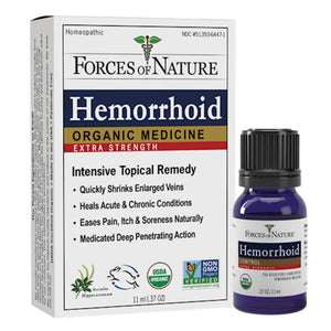 Hemorrhoid Extra Strength Org by Forces of Nature at Nutriessential.com