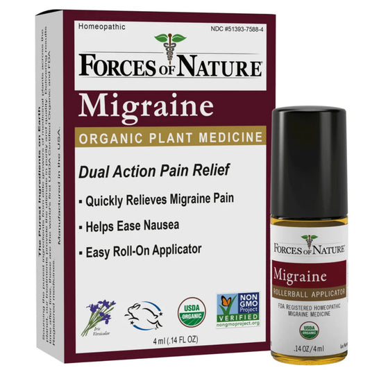 Migraine Pain Organic Forces of Nature