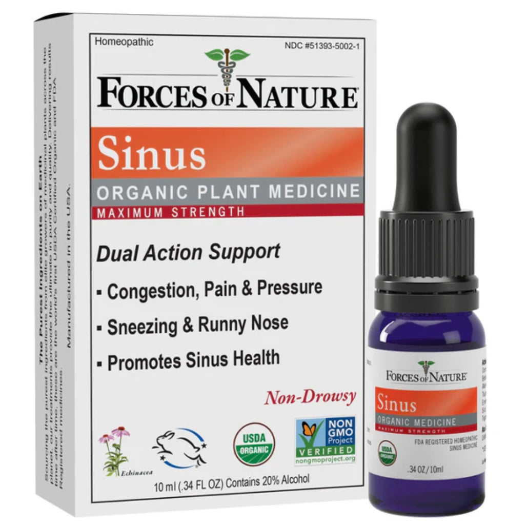 Sinus Maximum Strength Organic by Forces of Nature at Nutriessential.com