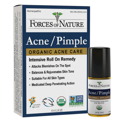 Acne/Pimple Control by Forces of Nature at Nutriessential.com
