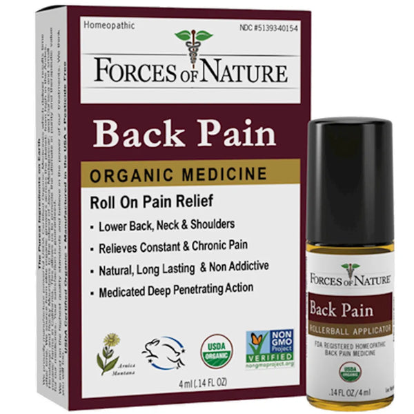 Back Pain by Forces of Nature at Nutriessential.com