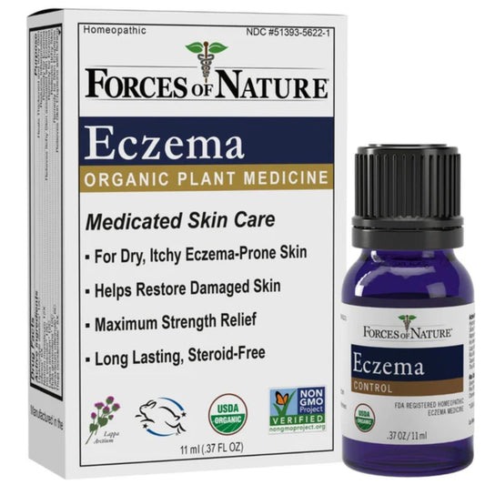 Eczema Control Organic by Forces of Nature at Nutriessential.com