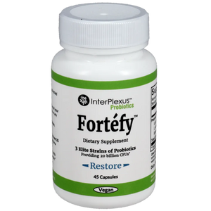 Ingredients of Fortefy Dietary Supplement - Proprietary Blend of 3 Probiotic Strains, L salivarius