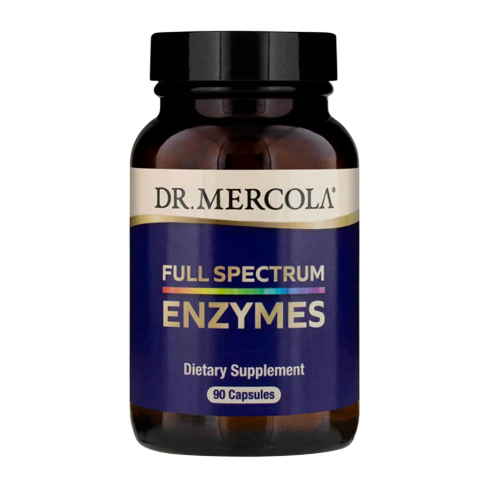 Dr. Mercola, Full Spectrum Enzymes Dietary Supplement, 90 capsules