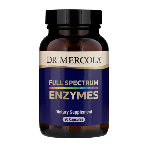 Dr. Mercola, Full Spectrum Enzymes Dietary Supplement, 90 capsules