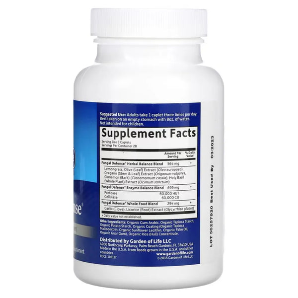 Fungal Defense Garden of life