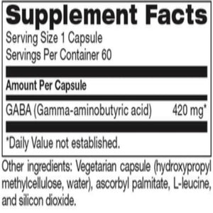 GABA 420mg Neurobiologix