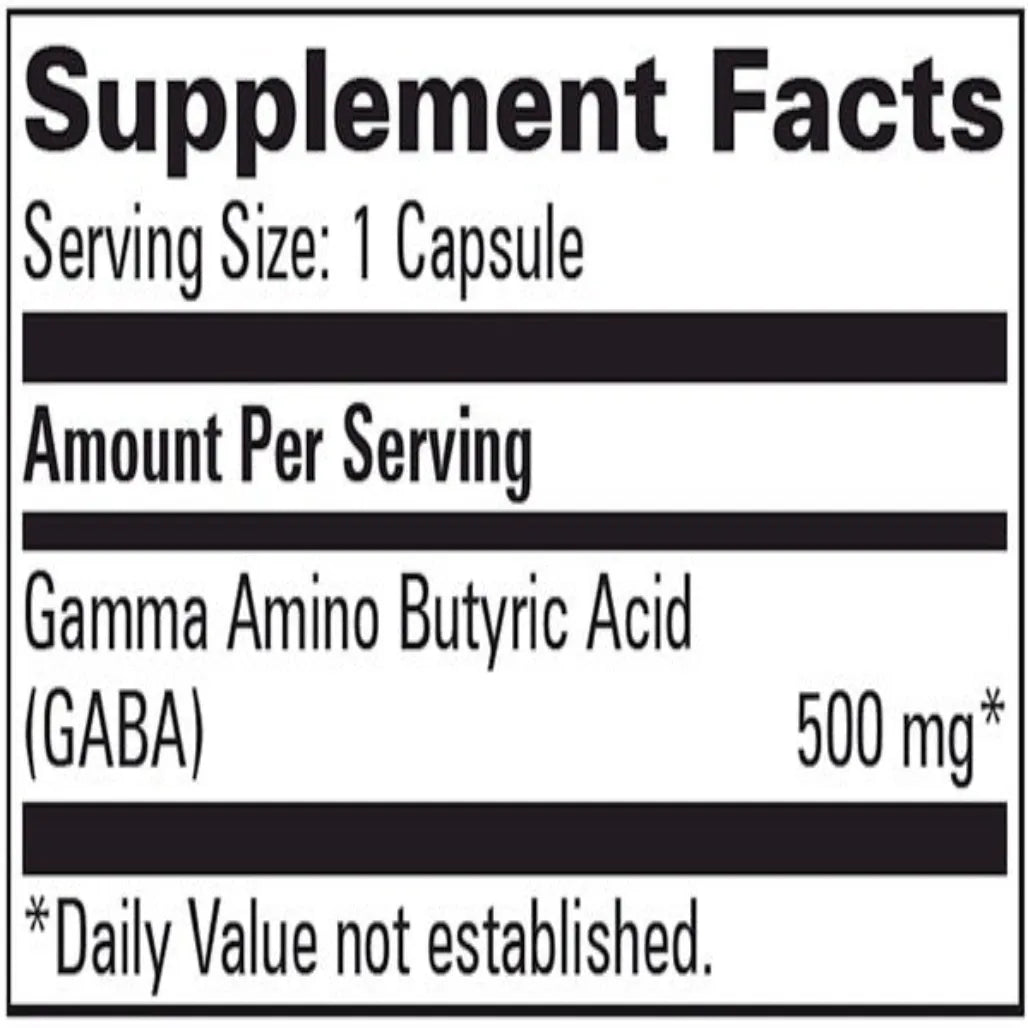 GABA 500 MG Progressive Labs