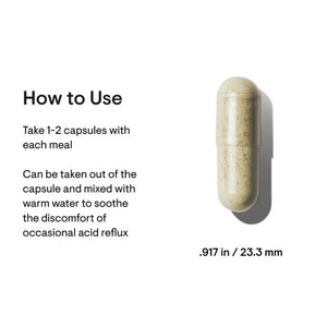 How to Use Thorne GI-Relief Supplement